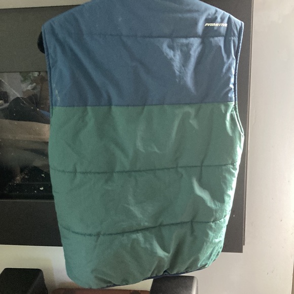 Green and blue primitive vest - Picture 4 of 4